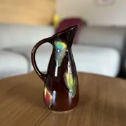 Vase / Ceramic jug Poët-Laval signed Maryse P.L. vintage 1960-1970