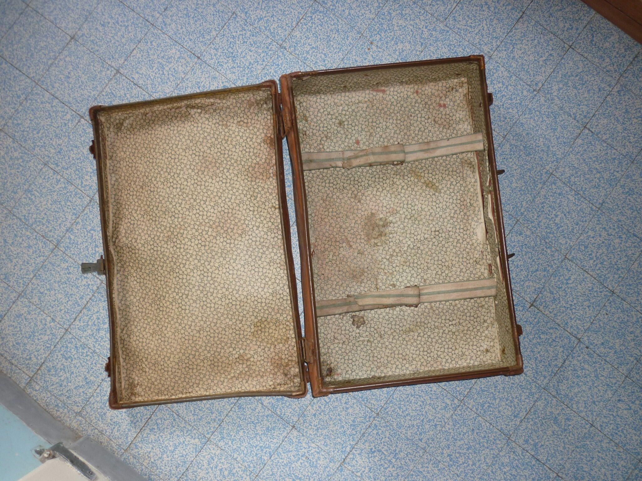 Unica red-haired suitcase