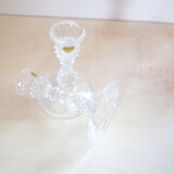 2 candle holders in arque crystal