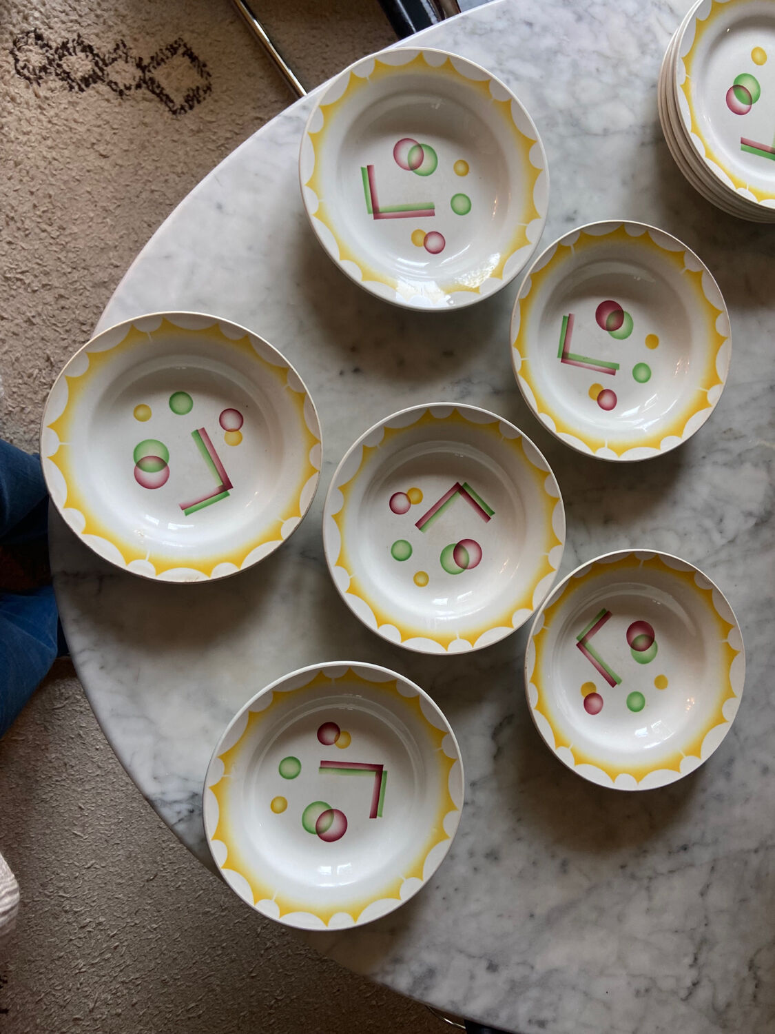 Sarreguemines Digoin plate series