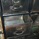 Black metal cabinet 12 lockers