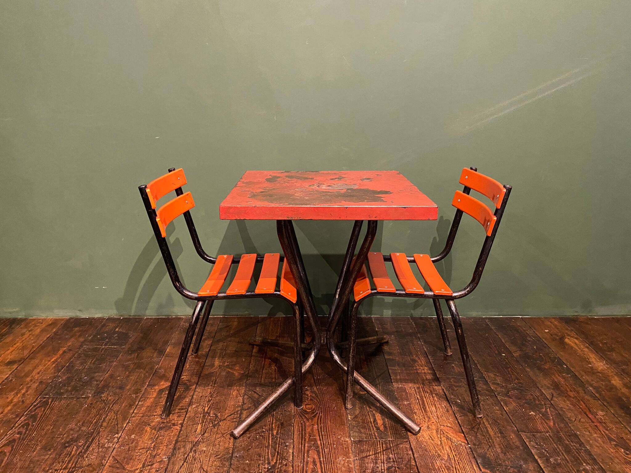 Terrace tables and chairs