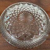 Ashtray empty pockets in cut glass 21,5cm