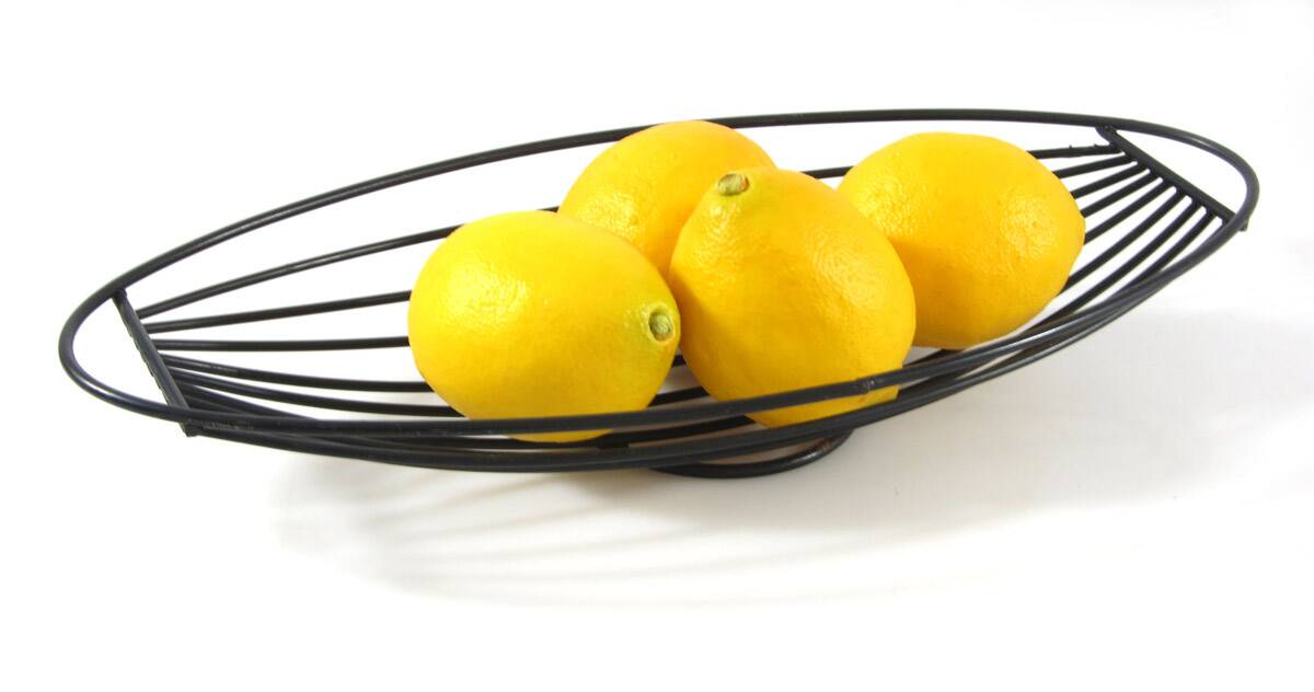 Fifties Mid Century wire frame Fruit Bowl
