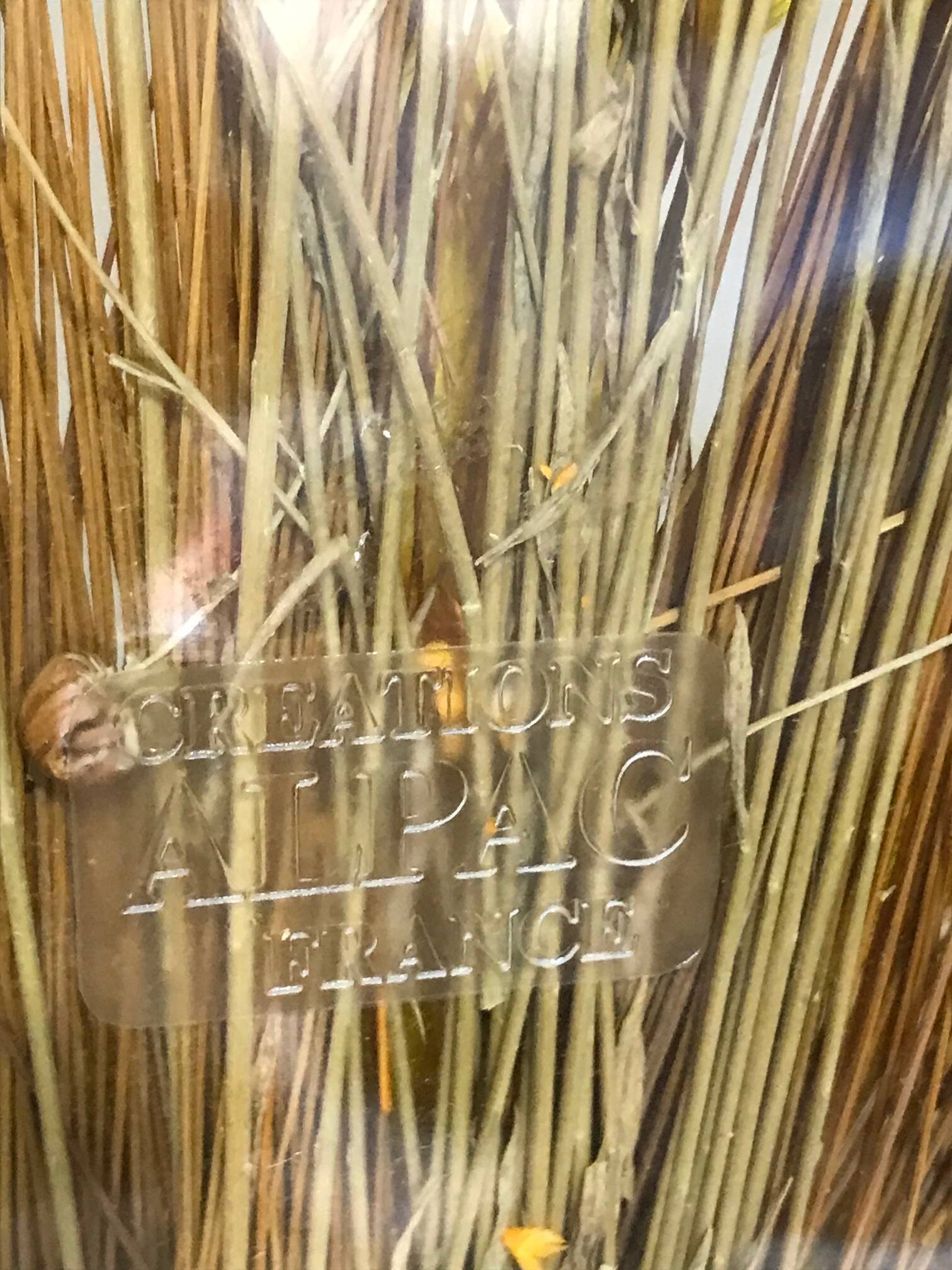 Plateau en plexiglas avec inclusions