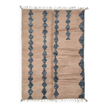 Powder Pink Moroccan Rug - 309 x 197 cm