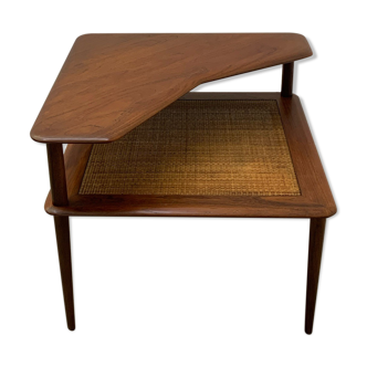 Danish Corner Beside Table by Peter Hvidt 1950s