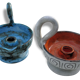 Bougeoirs Alain Maunier Vallauris