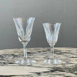 Saint Louis Crystal Glass Service, Cerdagne Pattern, 20th Century