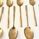 12 teaspoons, Hollywood Regency - circa 1970