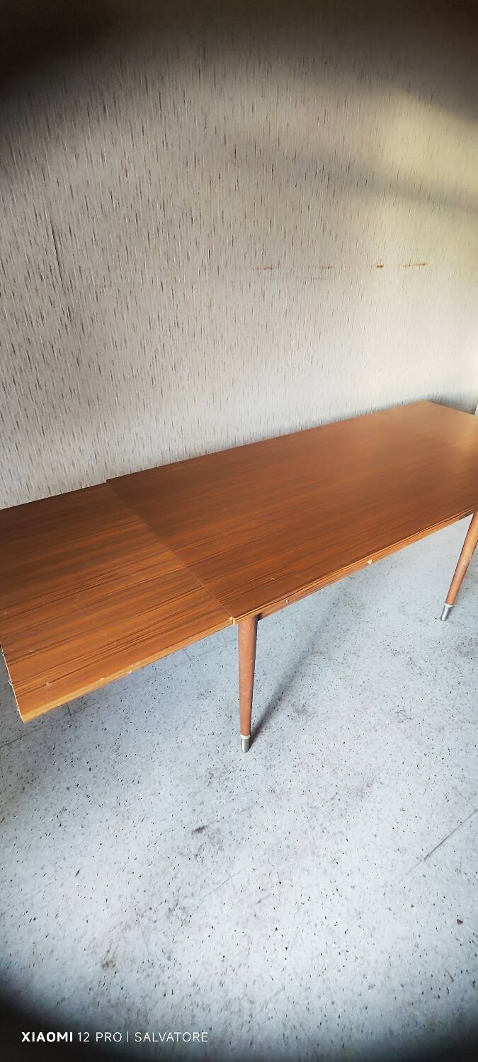 Vintage Formica table 1.40m to 2.20m 1960s/70s