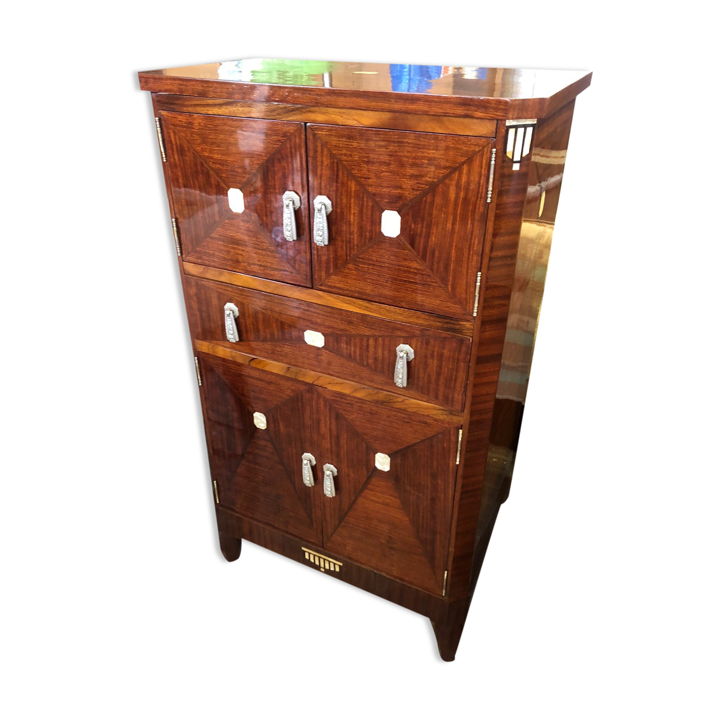 Art deco bar cabinet