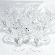 9 verres a vin rouge st louis modèle camargue