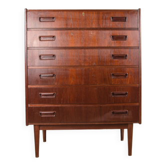 Commode, Danish Teak Chiffonier by Gunnar Nielsen Tibergaard 1960.