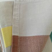 Tablecloth set + 8 napkins – graphic cotton