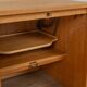 Bureau en placage de chêne, années 1950