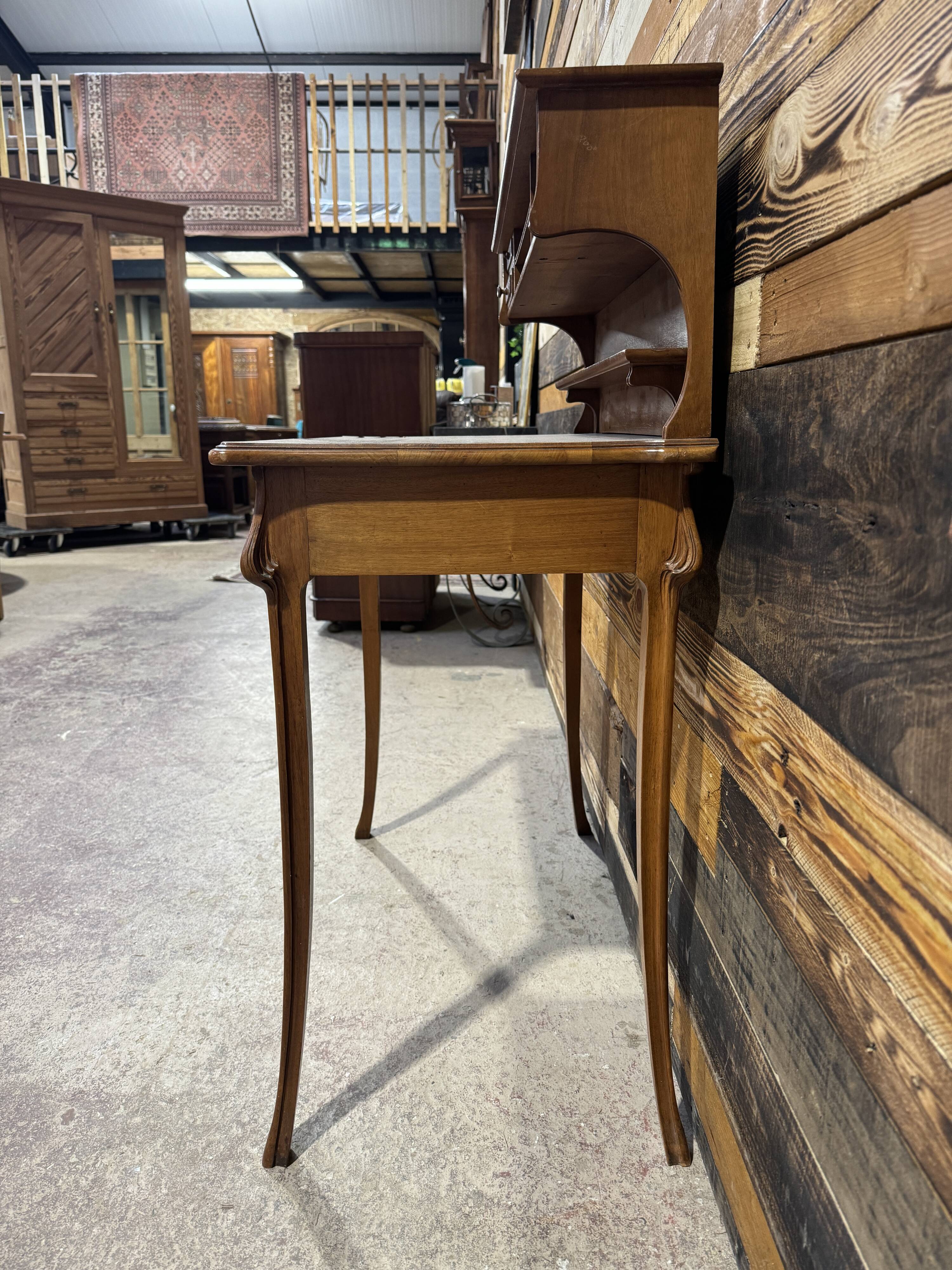 White walnut lady's desk