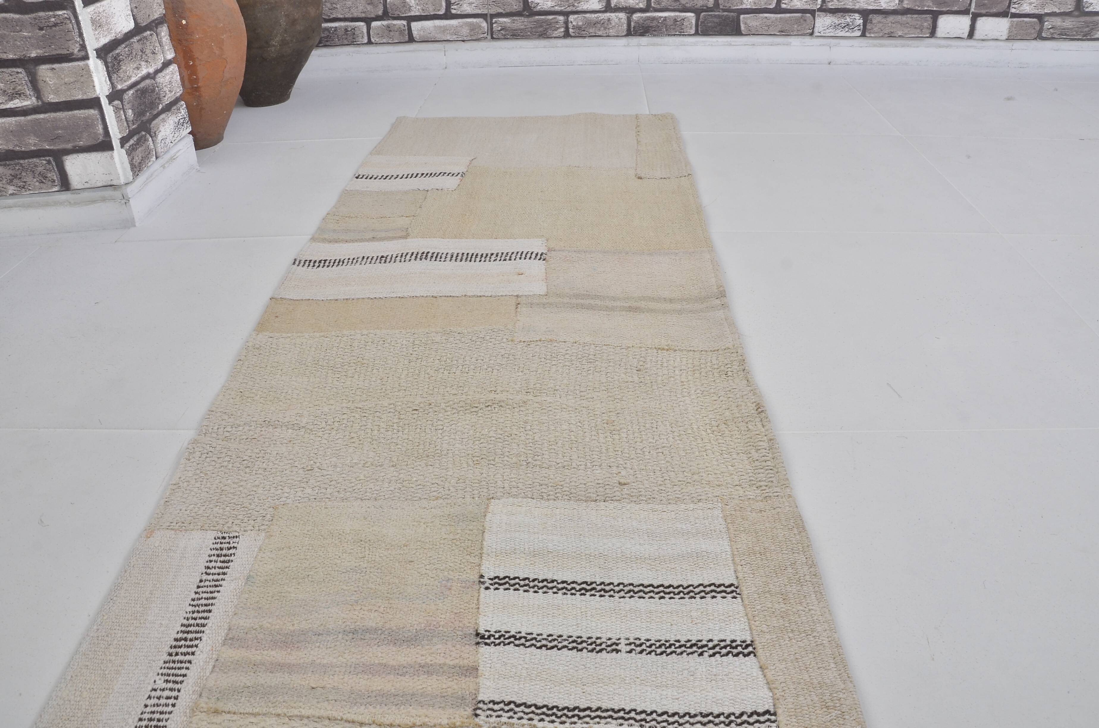 Decorative Vintage Hemp Hallway Runner sku3845