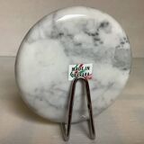 Marble ashtray catchall from Carrara, Italy.