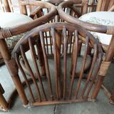 Vintage rattan garden furniture