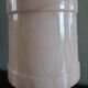 Pair - All-alabaster bedside lamps - vintage
