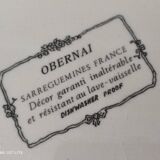 Cake dish Sarreguemines model Obernai