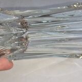 Vase ancien art déco cristal décoration fleur pot