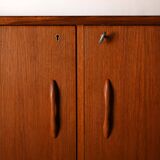 Scandinavian teak highboard