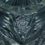 Bohemian crystal ashtray