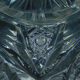 Bohemian crystal ashtray