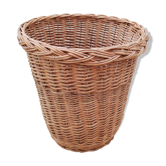 Corbeille en osier vintage