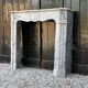 Pompadour model fireplace in blue Turquin marble from around 1880, one pair available.