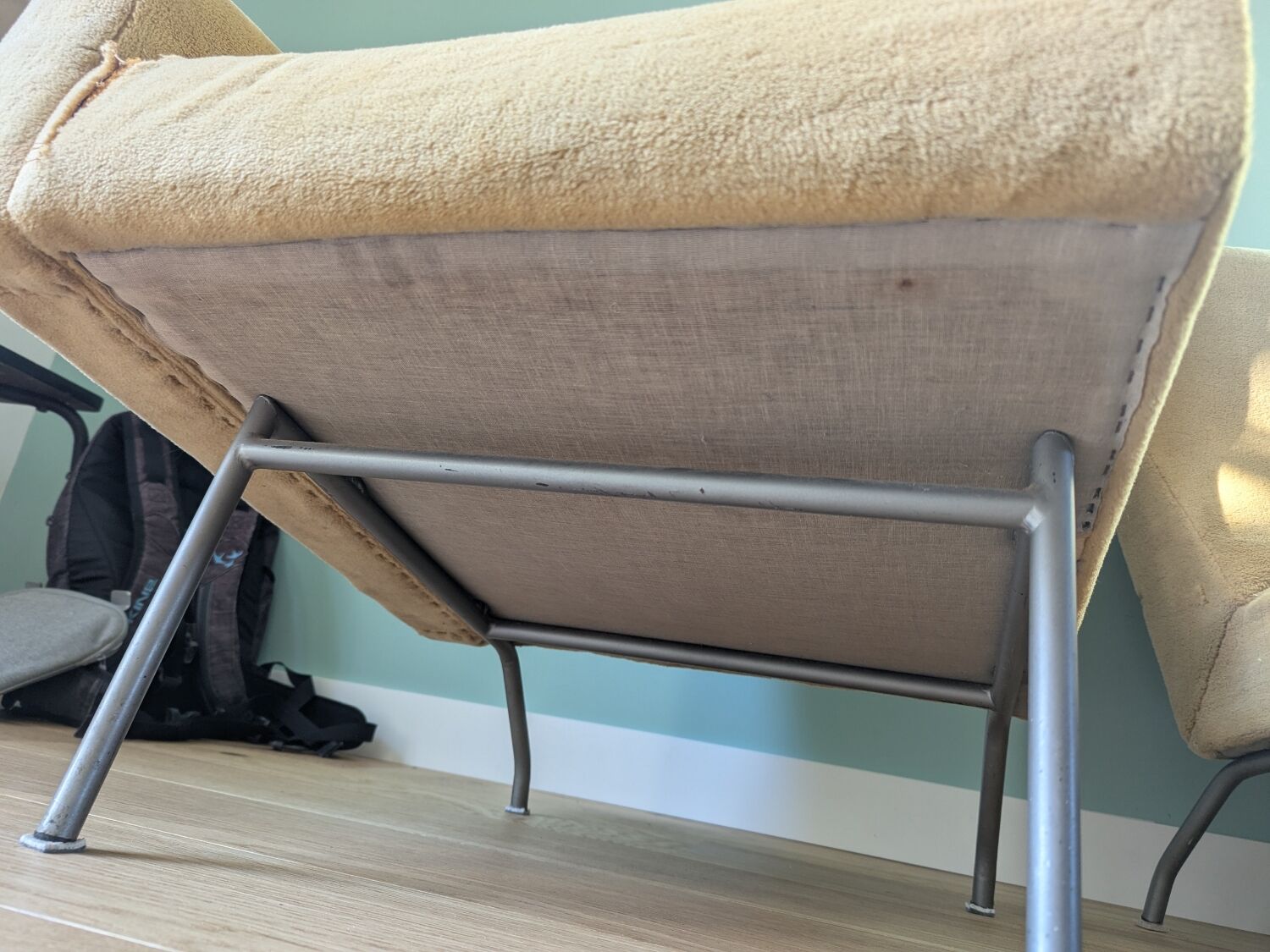 Canapé modulaire modèle 743 par Joseph-André Motte pour Steiner 1960