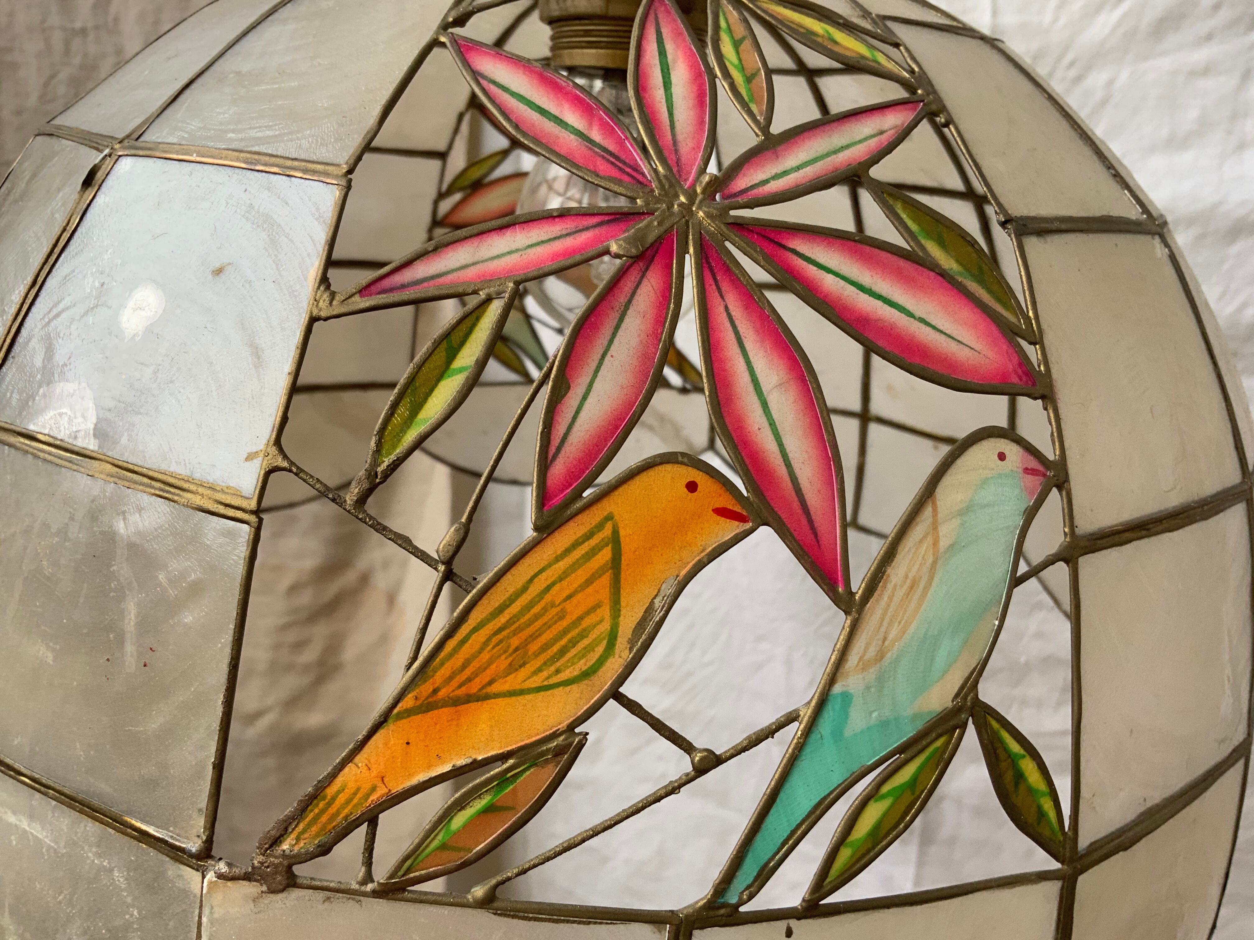 Vintage mother-of-pearl hanging
