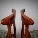 Upholstered Czechoslovakia 1960 s lounge chairs