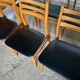 Set of 6 scandinavian chairs