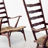 Rare set of Dester gelderland lounge chairs