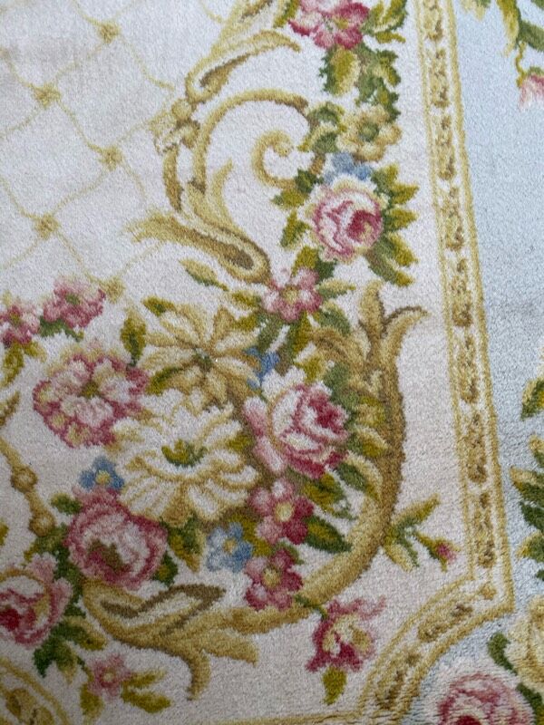 Vintage French carpet soapy style 200x300 cm