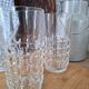 Verres à eau ou apéritif vintage