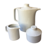 Service à thé ou café trois pièces en porcelaine