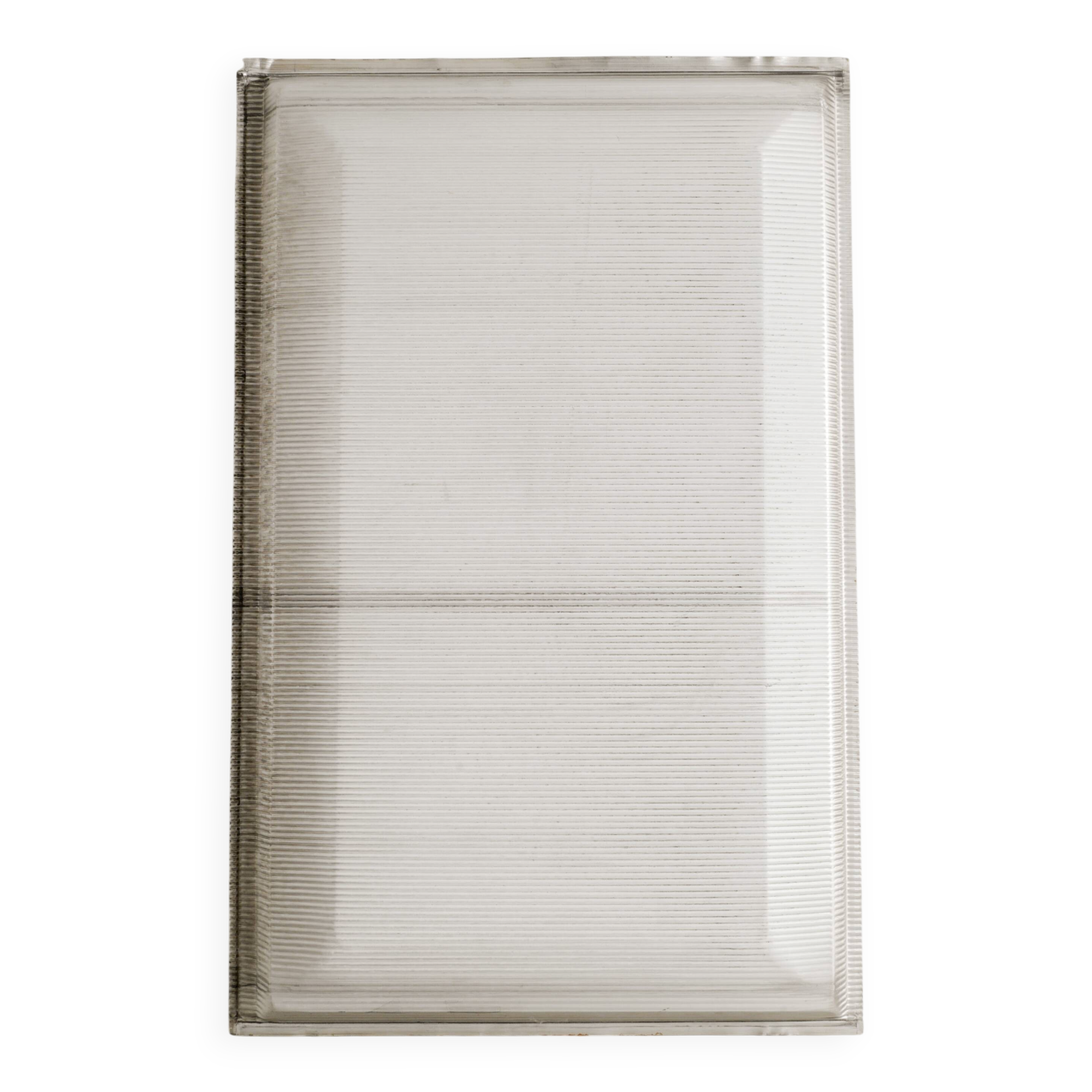 Panneau de façade vintage français du milieu du siècle « CIMT » par Jean Prouvé, années 1950