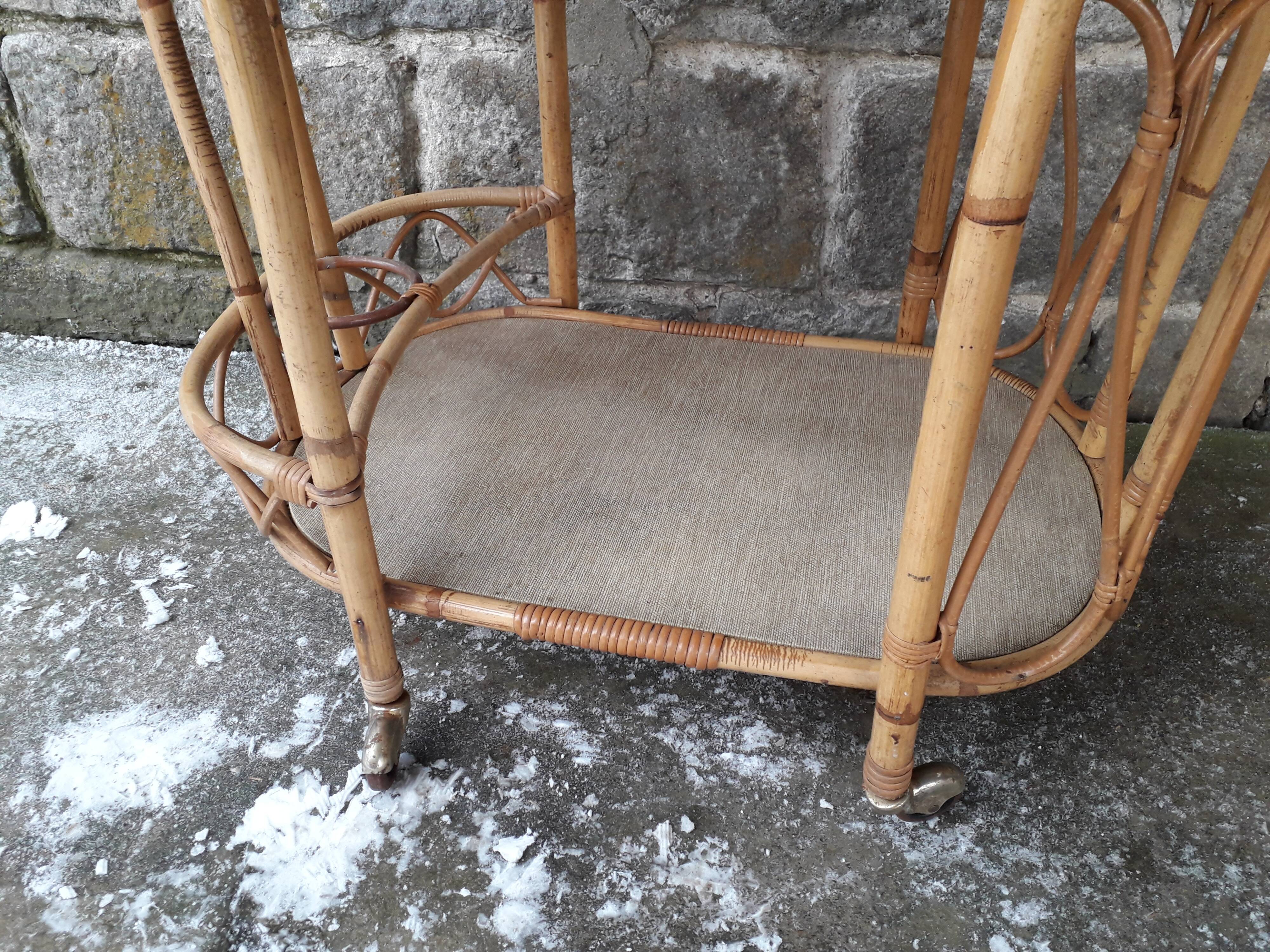 Rattan roller dessert