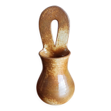 Stoneware wall pot
