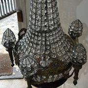 Chandelier Hot Air Balloon Style Louis XVI - 19th century