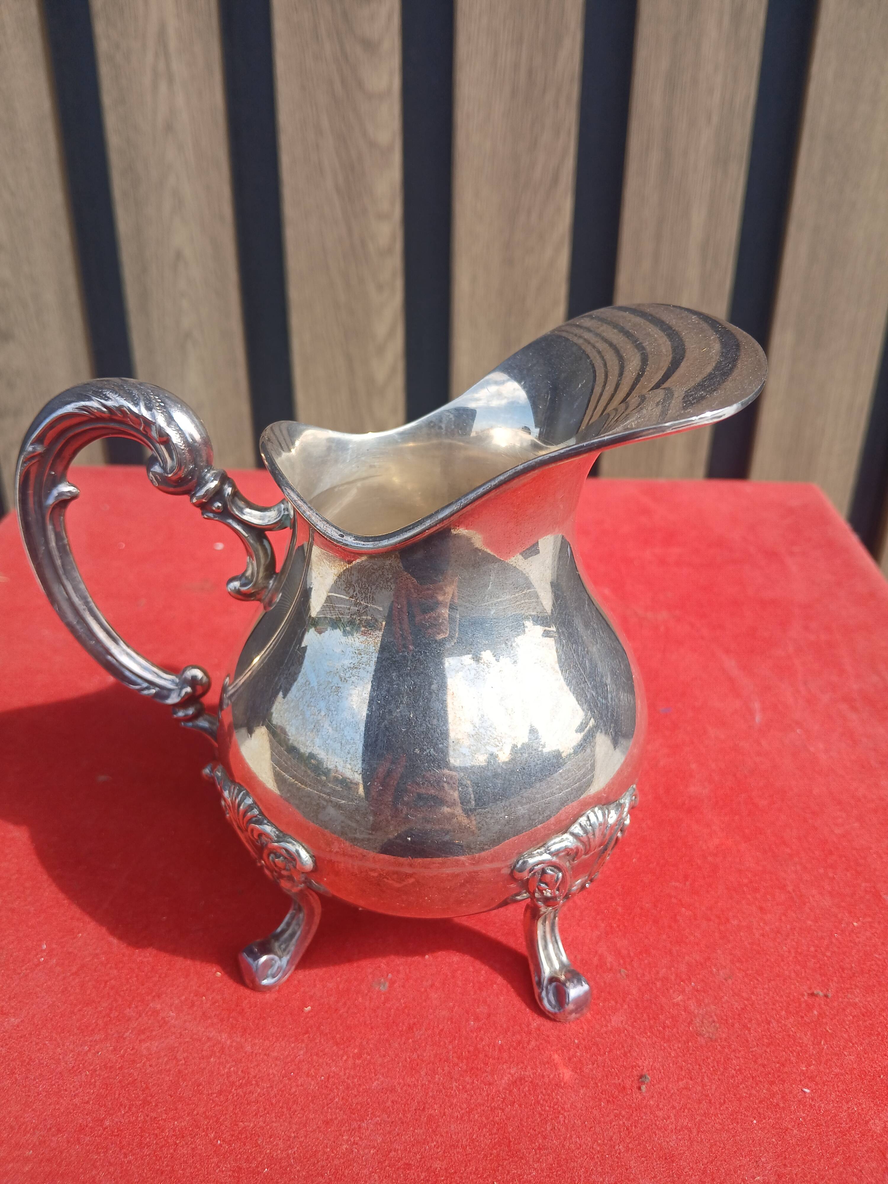 Silver coffee and tea service