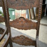 Pair of large and large armchairs from the end of the 19th century