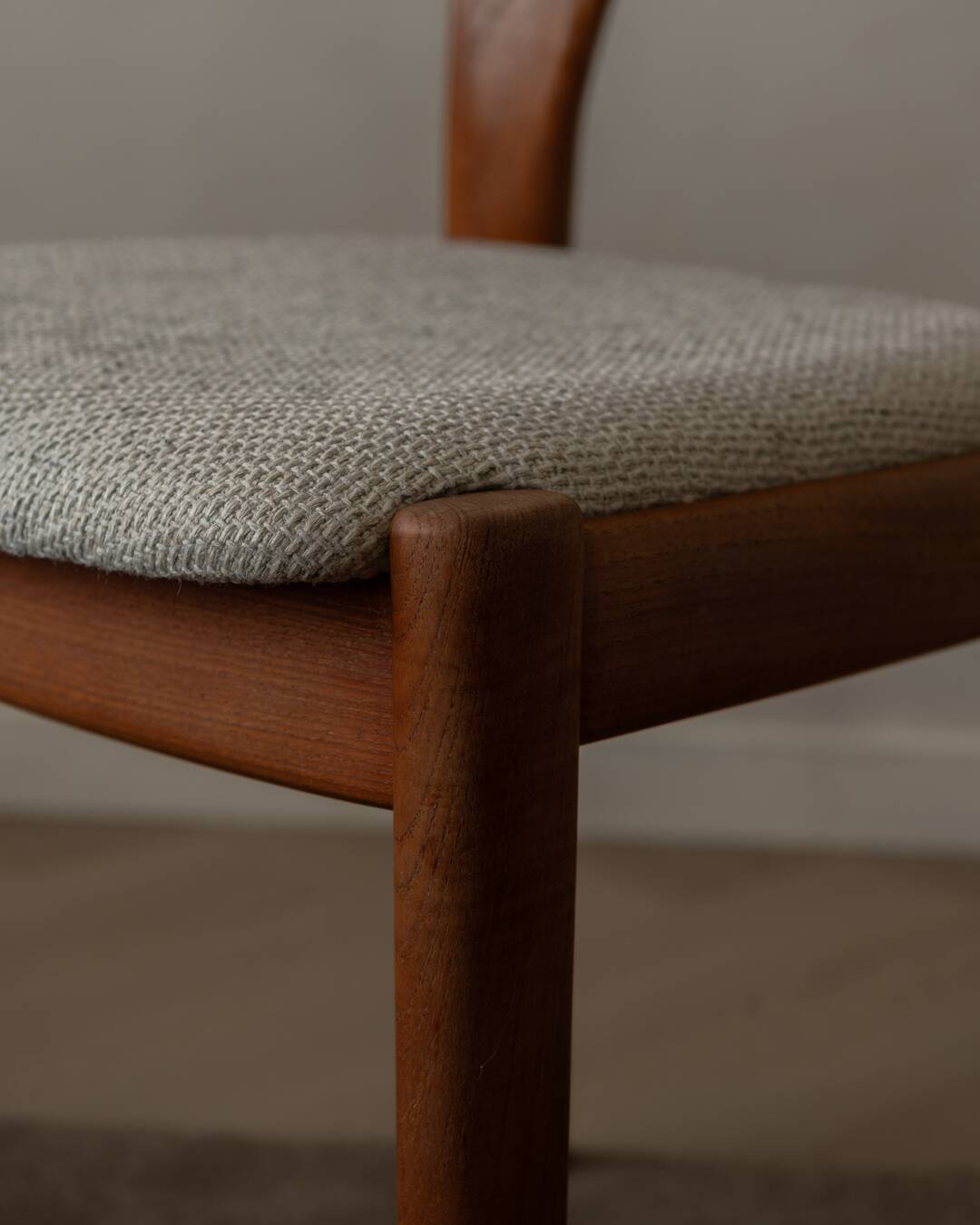 Vintage Danish Teak Dining Chairs by Niels Koefoed for Koefoed’s Hornslet