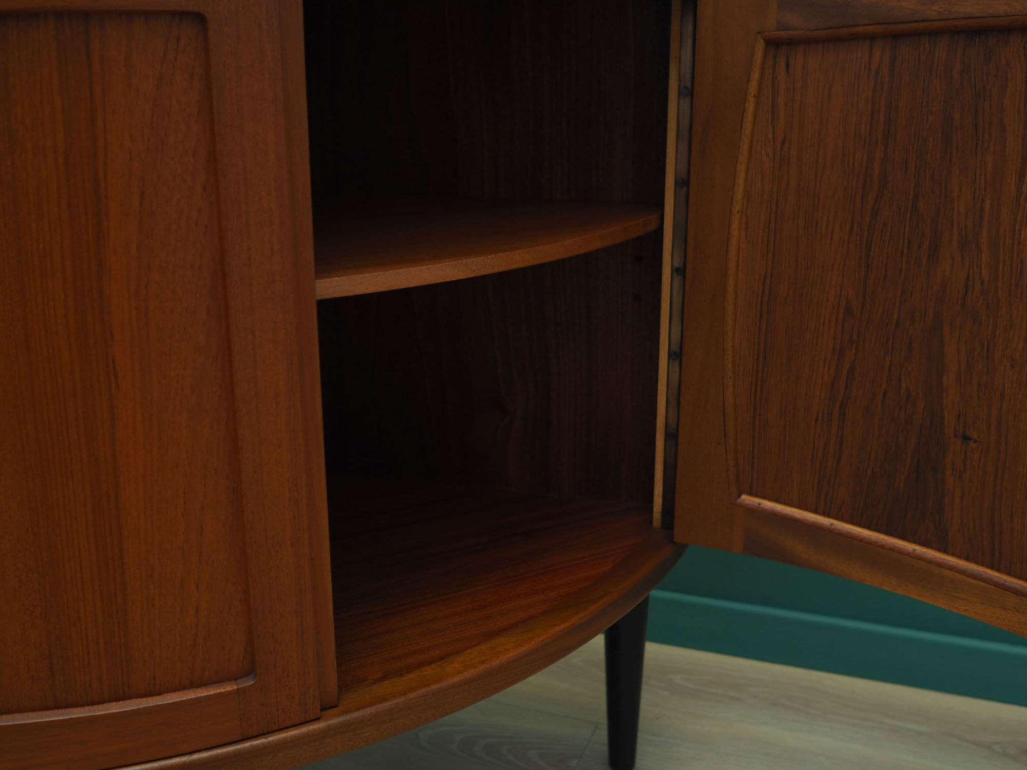 Mahogany corner cabinet, 1970s, Danish design, production: Denmark