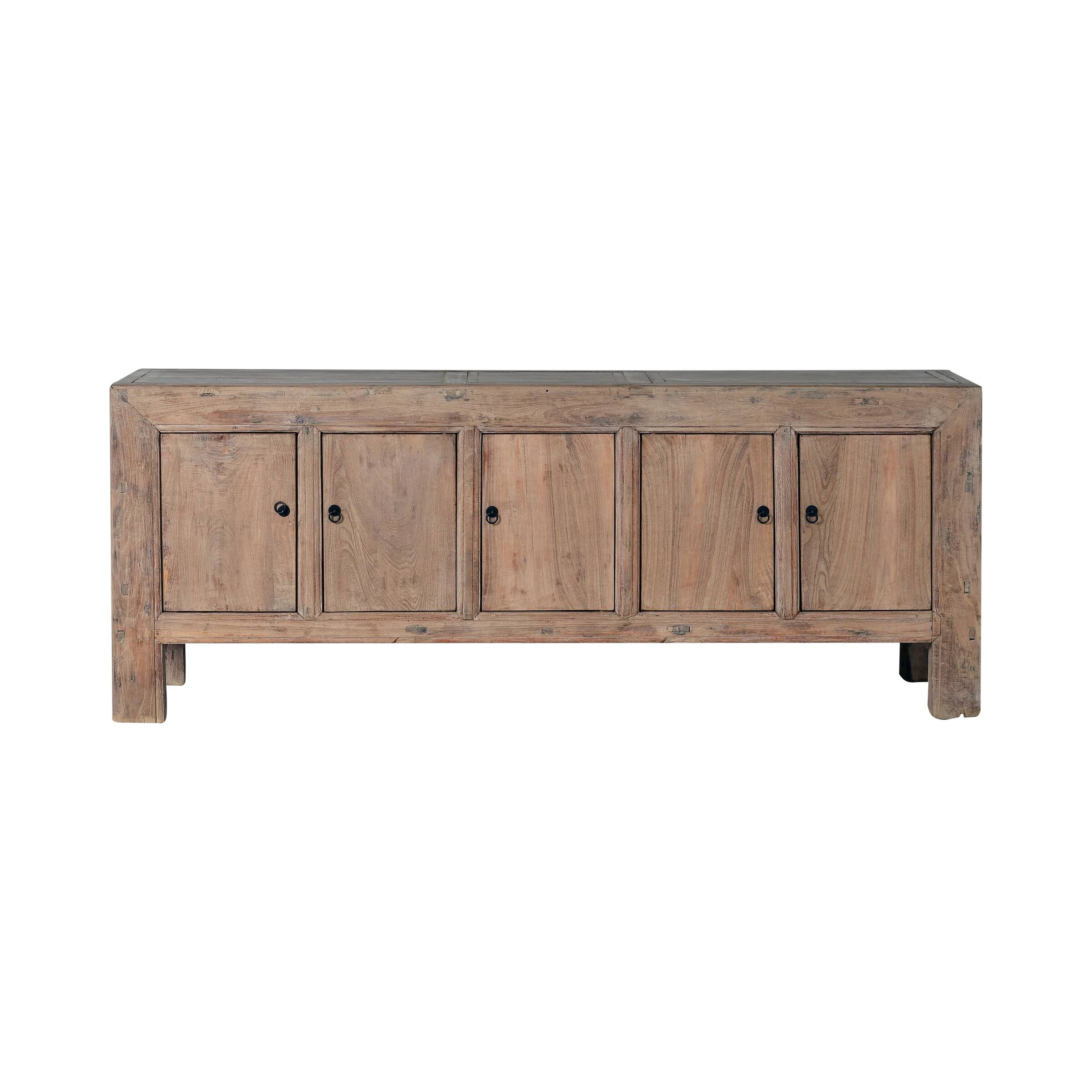 Qingdao - Antique Chinese buffet in solid elm no. 4