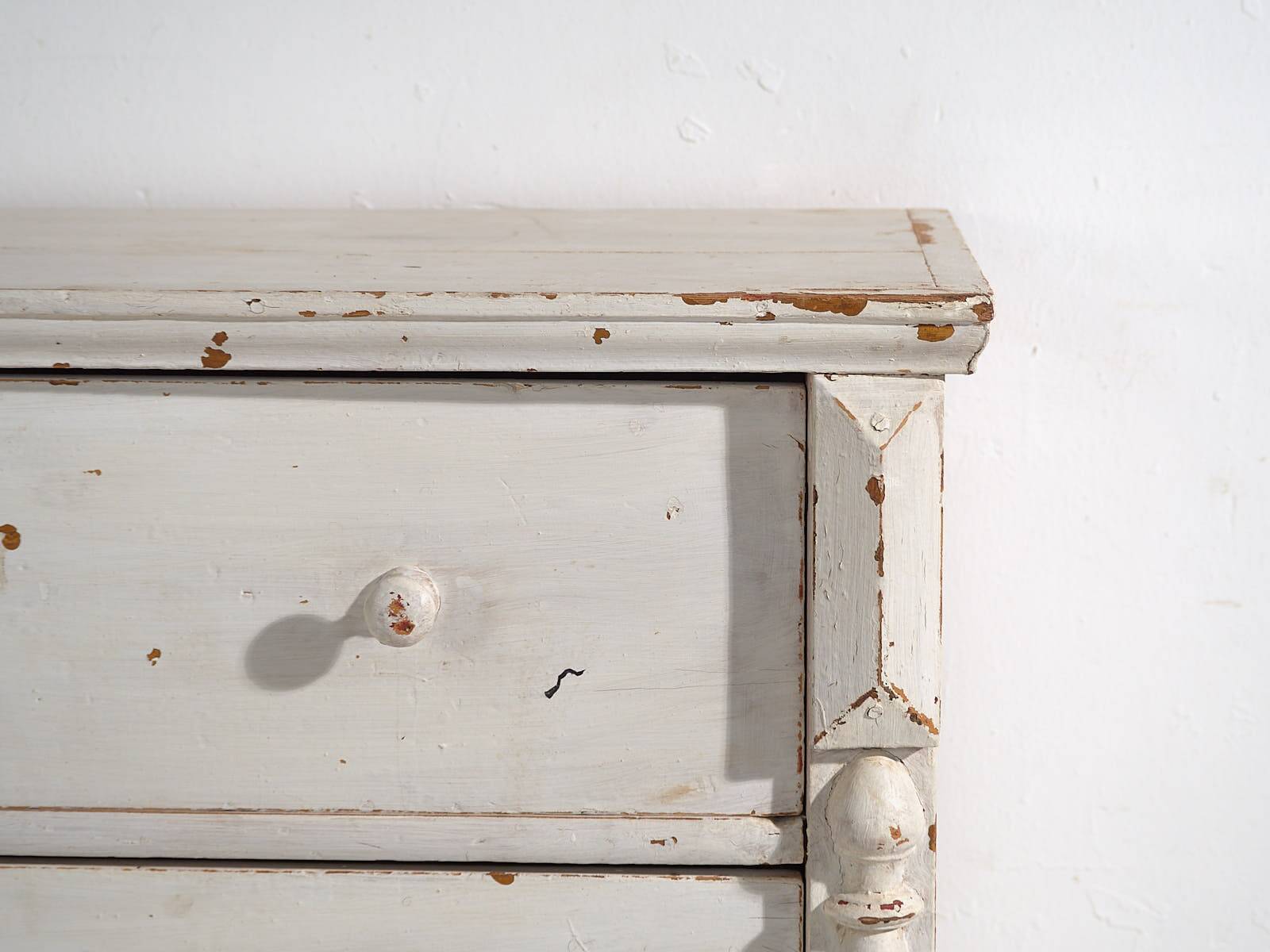 Commode ancienne blanche (c.1920)